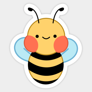 Cute Bumble Bee Sticker